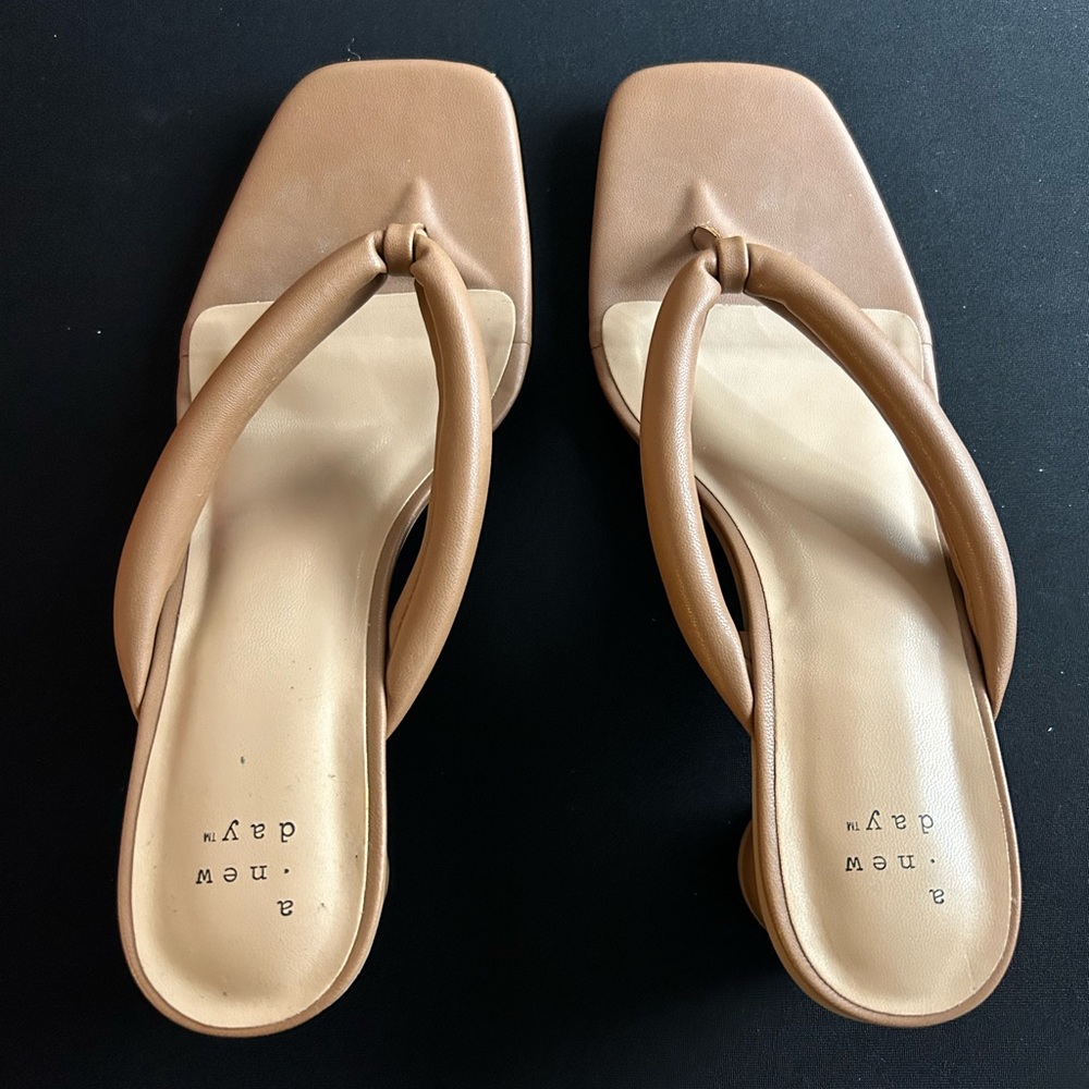 A New Day Tan Elvie Shoes 👡